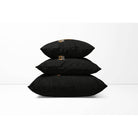 Outdoor Garden Waterproof Cushion - Tiger - Charcoal 45 x 45 cm by Izabela Peters