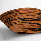 Outdoor Garden Waterproof Cushion - Tiger Print - 43 x 43 cm by Izabela Peters