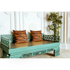 Outdoor Garden Waterproof Cushion - Tiger Print - 43 x 43 cm by Izabela Peters