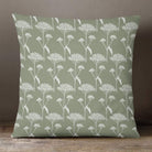 Outdoor Garden Waterproof Cushion - Yarrow - Dusty Sage 50 x 50 cm by Izabela Peters