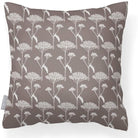 Outdoor Garden Waterproof Cushion - Yarrow - Taupe Meadow 50 x 50 cm by Izabela Peters