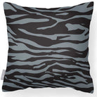 Outdoor Garden Waterproof Cushion - Zebra - Grey 50 x 50 cm by Izabela Peters