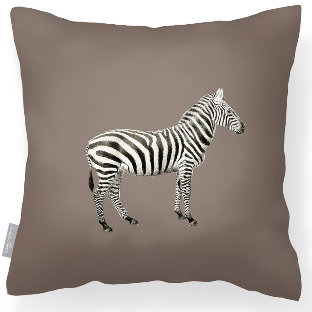 Outdoor Garden Waterproof Cushion - Zebra  Izabela Peters Dovedale Stone 40 x 40 cm 