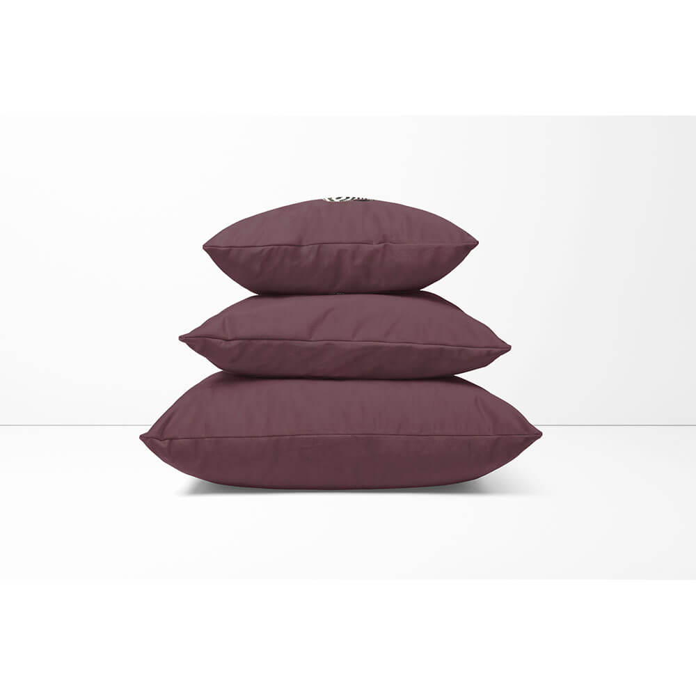 Outdoor Garden Waterproof Cushion - Zebra - Italian Grape 45 x 45 cm by Izabela Peters