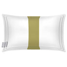 Outdoor Garden Waterproof Rectangle Cushion - 1 Stripe - Golden Lime 50 x 30 cm by Izabela Peters