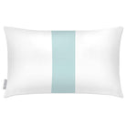 Outdoor Garden Waterproof Rectangle Cushion - 1 Stripe - Duck Egg 50 x 30 cm by Izabela Peters