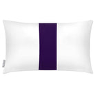 Outdoor Garden Waterproof Rectangle Cushion - 1 Stripe - Morc Blue 50 x 30 cm by Izabela Peters