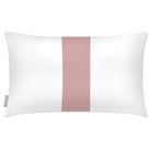 Outdoor Garden Waterproof Rectangle Cushion - 1 Stripe - Rosewater 50 x 30 cm by Izabela Peters