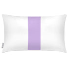 Outdoor Garden Waterproof Rectangle Cushion - 1 Stripe - Violet 50 x 30 cm by Izabela Peters