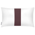 Outdoor Garden Waterproof Rectangle Cushion - 1 Stripe - Italian Grape 50 x 30 cm by Izabela Peters