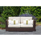 Outdoor Garden Waterproof Rectangle Cushion - 1 Stripe - Golden Lime 50 x 30 cm by Izabela Peters
