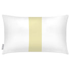 Outdoor Garden Waterproof Rectangle Cushion - 1 Stripe - Cream 50 x 30 cm by Izabela Peters
