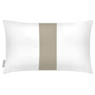 Outdoor Garden Waterproof Rectangle Cushion - 1 Stripe - Twill 50 x 30 cm by Izabela Peters