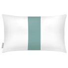 Outdoor Garden Waterproof Rectangle Cushion - 1 Stripe - Blue Surf 50 x 30 cm by Izabela Peters