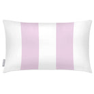 Outdoor Garden Waterproof Rectangle Cushion - 2 Stripes - Peony Blush 50 x 30 cm by Izabela Peters