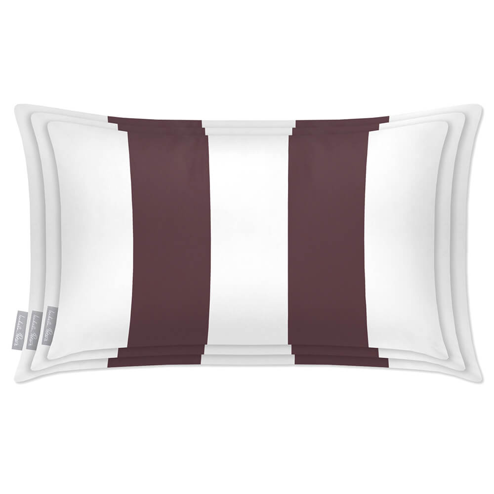 Outdoor Garden Waterproof Rectangle Cushion - 2 Stripes  Izabela Peters   