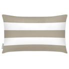 Outdoor Garden Waterproof Rectangle Cushion - 3 Stripes Horizontal - Twill 50 x 30 cm by Izabela Peters