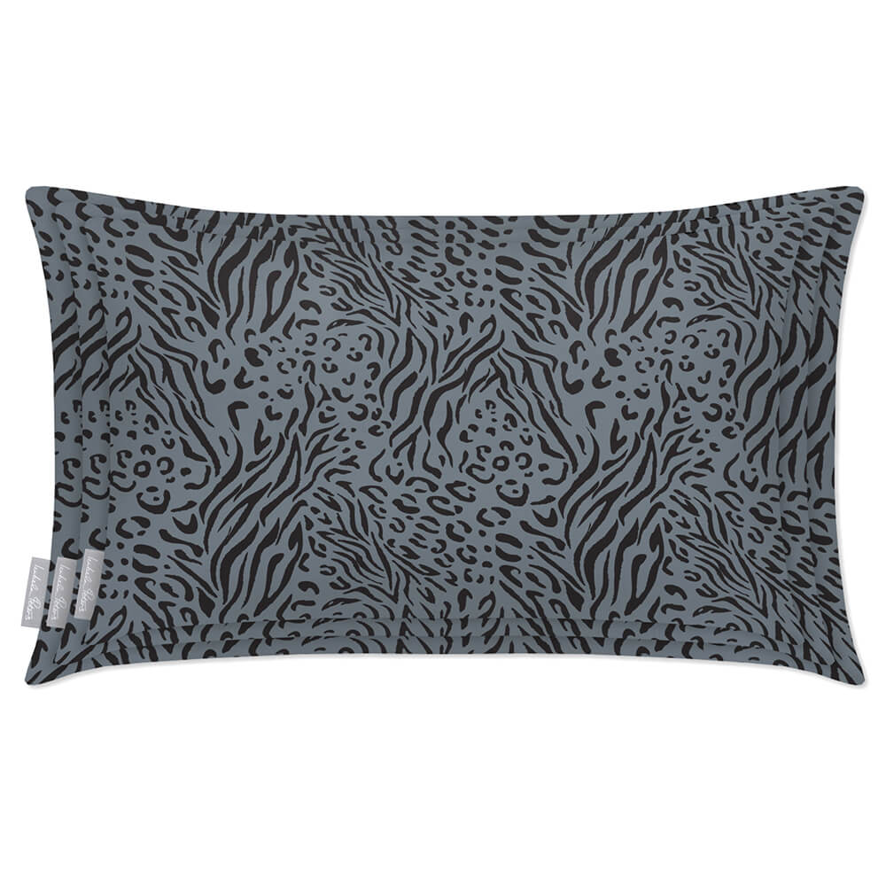 Outdoor Garden Waterproof Rectangle Cushion - Animal Fusion Print  Izabela Peters   