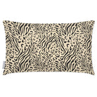 Outdoor Garden Waterproof Rectangle Cushion - Animal Fusion Print - Cream 50 x 30 cm by Izabela Peters