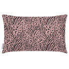 Outdoor Garden Waterproof Rectangle Cushion - Animal Fusion Print - Rosewater 50 x 30 cm by Izabela Peters