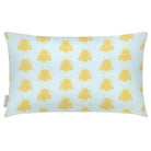 Outdoor Garden Waterproof Rectangle Cushion - Bees - Duck Egg 50 x 30 cm by Izabela Peters