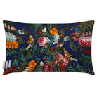 Outdoor Garden Waterproof Rectangle Cushion - Birds In Paradise - Midnight 50 x 30 cm by Izabela Peters
