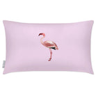 Outdoor Garden Waterproof Rectangle Cushion - Flamingo - Blush Pink 50 x 30 cm by Izabela Peters
