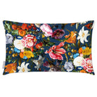 Outdoor Garden Waterproof Rectangle Cushion - Floral Dream - Estate Blue 50 x 30 cm by Izabela Peters