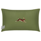 Outdoor Garden Waterproof Rectangle Cushion - Hare - Sage 50 x 30 cm by Izabela Peters