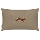 Outdoor Garden Waterproof Rectangle Cushion - Hare - Taupe 50 x 30 cm by Izabela Peters
