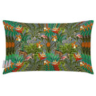 Outdoor Garden Waterproof Rectangle Cushion - Jungle Fusion - French Grey 50 x 30 cm by Izabela Peters