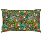 Outdoor Garden Waterproof Rectangle Cushion - Jungle Fusion - French Grey 50 x 30 cm by Izabela Peters