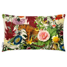 Outdoor Garden Waterproof Rectangle Cushion - Junglescape - Ivory Cream 50 x 30 cm by Izabela Peters