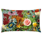 Outdoor Garden Waterproof Rectangle Cushion - Junglescape - Blue Surf 50 x 30 cm by Izabela Peters