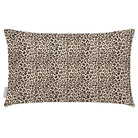 Outdoor Garden Waterproof Rectangle Cushion - Leopard - Ivory Cream 50 x 30 cm by Izabela Peters