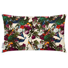 Outdoor Garden Waterproof Rectangle Cushion - Manor House Garden - Ivory Cream 50 x 30 cm by Izabela Peters