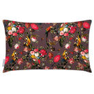 Outdoor Garden Waterproof Rectangle Cushion - Monkey Puzzle - Italian Grape 50 x 30 cm by Izabela Peters