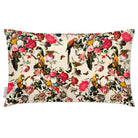 Outdoor Garden Waterproof Rectangle Cushion - Monkey Puzzle - Ivory Cream 50 x 30 cm by Izabela Peters