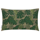 Outdoor Garden Waterproof Rectangle Cushion - Palm Leaf - Taupe 50 x 30 cm by Izabela Peters