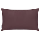 Outdoor Garden Waterproof Rectangle Cushion - Signature Colours - Italian Grape 50 x 30 cm by Izabela Peters