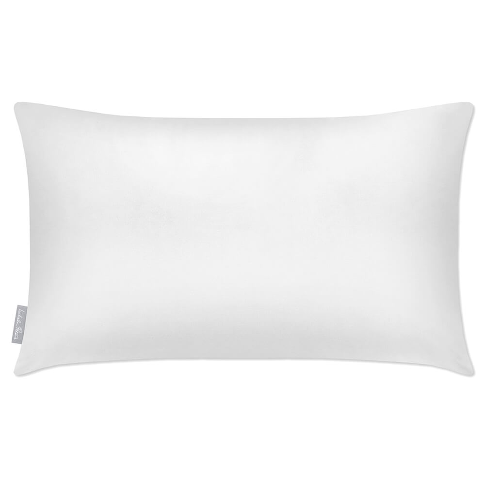 Outdoor Garden Waterproof Rectangle Cushion - Signature Colours  Izabela Peters White 50 x 30 cm 