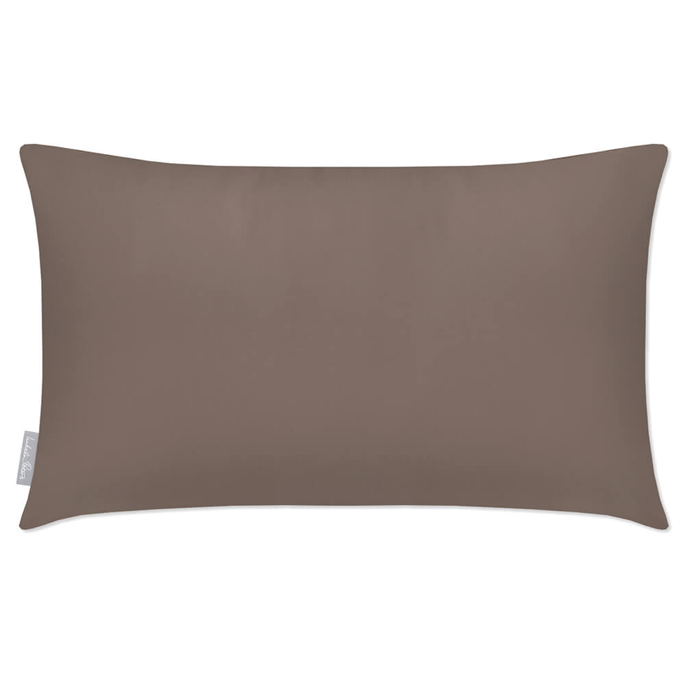 Outdoor Garden Waterproof Rectangle Cushion - Signature Colours  Izabela Peters Dovedale Stone 50 x 30 cm 