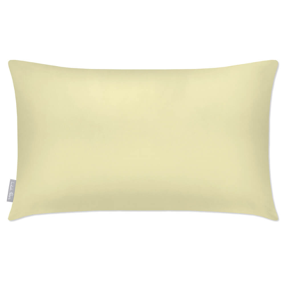 Outdoor Garden Waterproof Rectangle Cushion - Signature Colours  Izabela Peters Cream 50 x 30 cm 