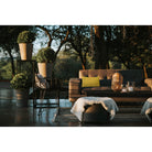 Outdoor Garden Waterproof Rectangle Cushion - Signature Colours - Mustard 50 x 30 cm by Izabela Peters