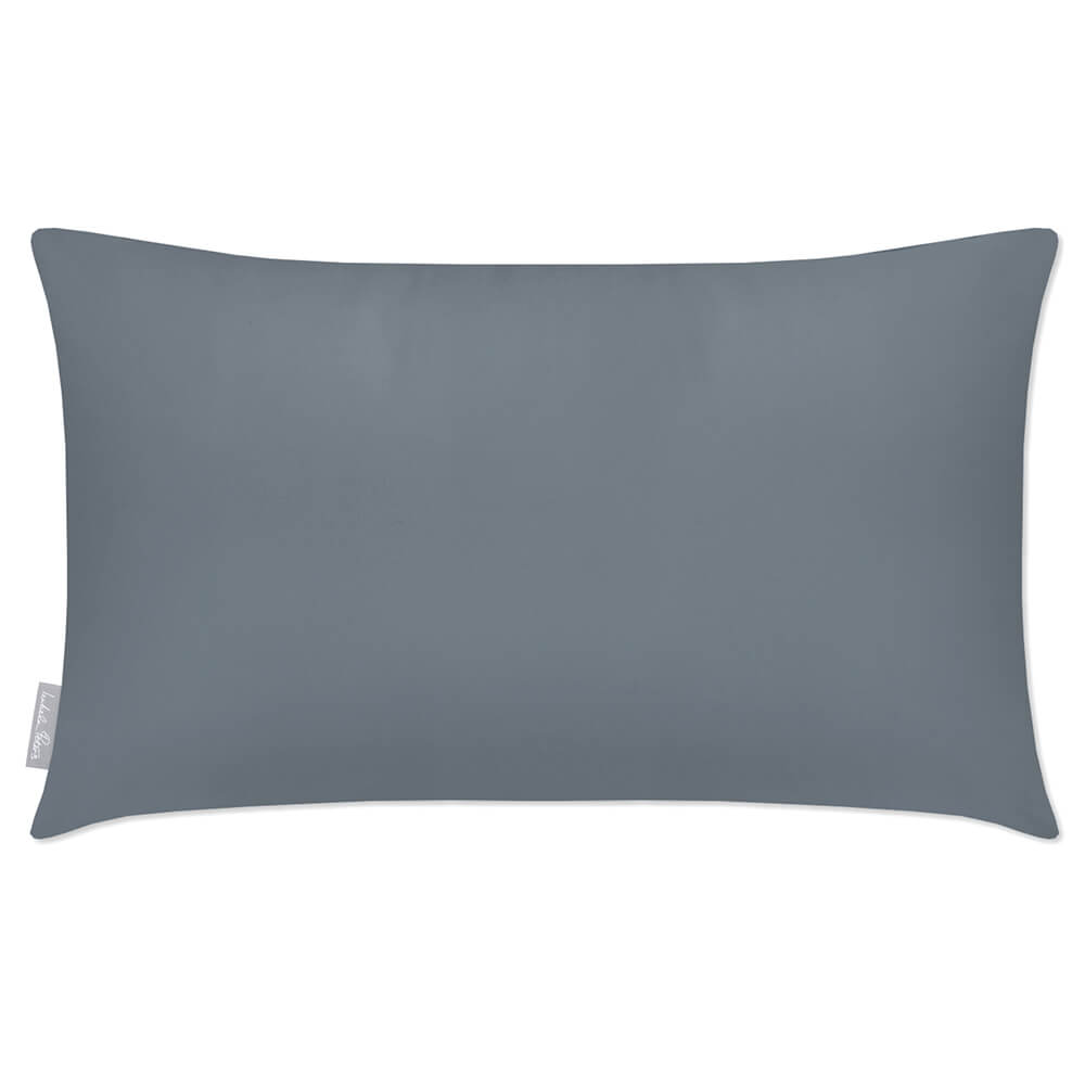Outdoor Garden Waterproof Rectangle Cushion - Signature Colours  Izabela Peters French Grey 50 x 30 cm 