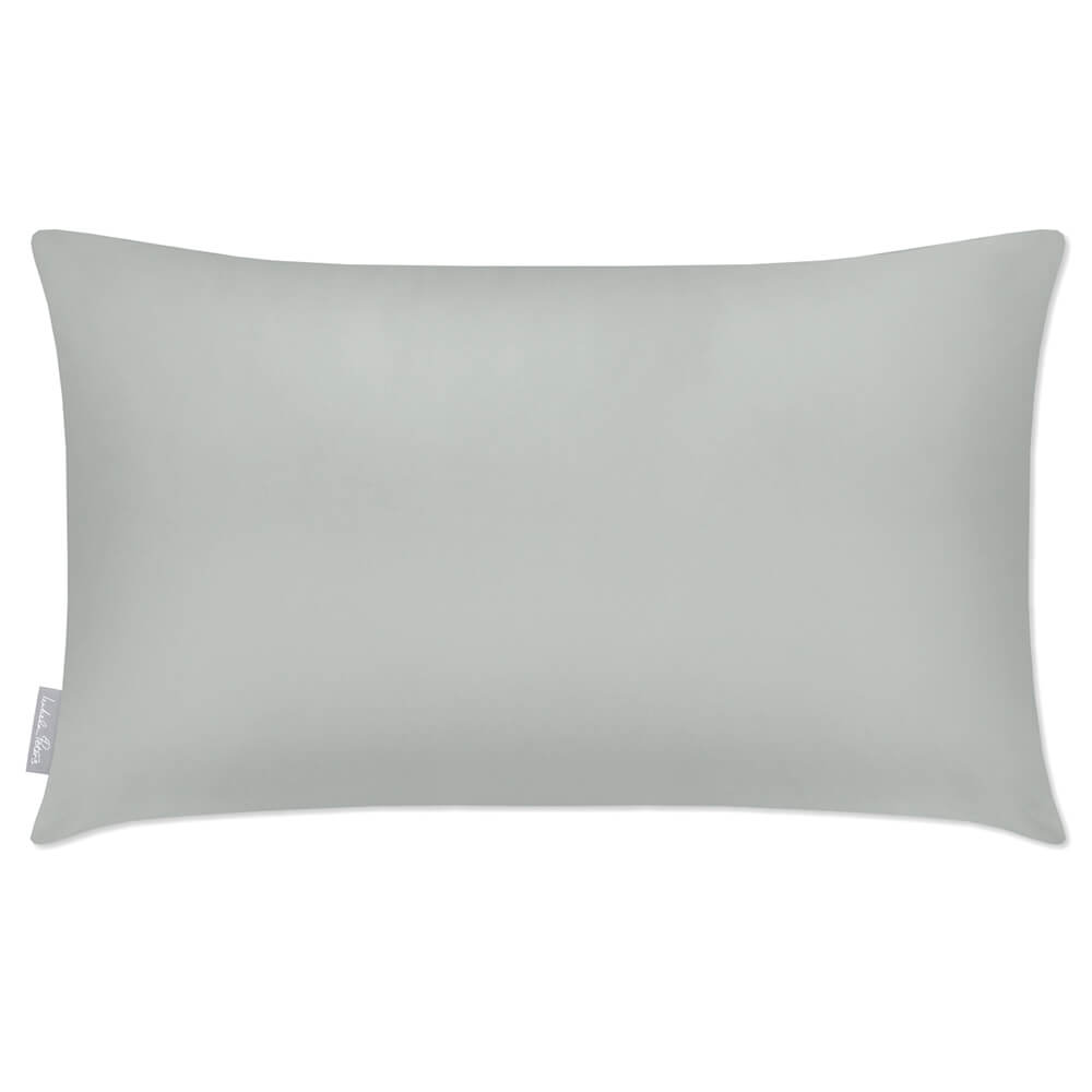 Outdoor Garden Waterproof Rectangle Cushion - Signature Colours  Izabela Peters Storm Grey 50 x 30 cm 