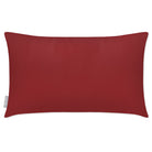 Outdoor Garden Waterproof Rectangle Cushion - Signature Colours  Izabela Peters Raspberry Red 50 x 30 cm 