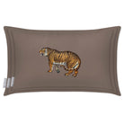 Outdoor Garden Waterproof Rectangle Cushion - Tiger - Dovedale Stone 50 x 30 cm by Izabela Peters