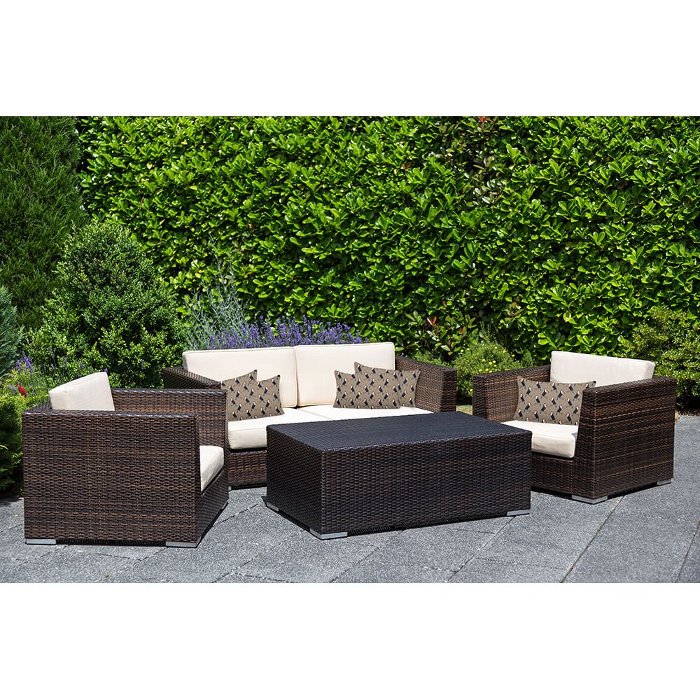 Outdoor Garden Waterproof Rectangle Cushion - Toucans  Izabela Peters   