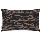 Outdoor Garden Waterproof Rectangle Cushion - Zebra Print - Dovedale Stone 50 x 30 cm by Izabela Peters